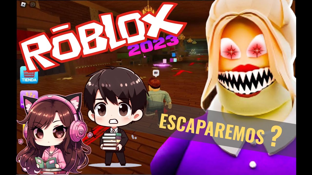 ESCAPE de la BIBLIOTECA de MISS MARIE en ROBLOX Escape Miss Marie's
