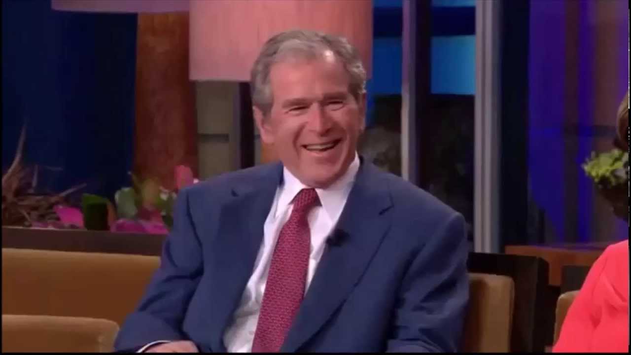 George W Bush gives Mayor Rob Ford advice on health - Funny!