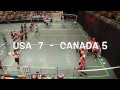 2014 WDBF Men USA vs Canada Round Robin