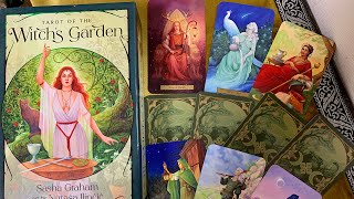 Новинка от Llewellyn 💚Распаковка и обзор колоды«Tarot of the Witch’s Garden»💚Таро  Сада Ведьм💚