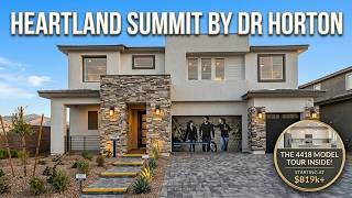 Heartland Summit 5 at Tule Springs, 4418 Model - $819k  - New Luxury Homes For Sale North Las Vegas