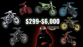 2026 Top Amazon E-bikes cheapest to most expensive!