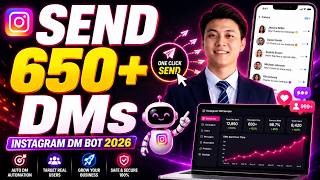 Instagram Bulk Message Sender | Auto Send 650+ DMs Daily (2026) screenshot 5