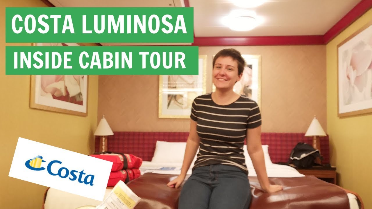Costa Luminosa, Inside Cabin Tour