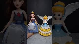 SUPER UNIQUE TRANSFORMING DISNEY CINDERELLA AND BELLE