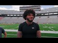 Nicolas Clayton Media Availability || Wisconsin Football || Aug. 7, 2026