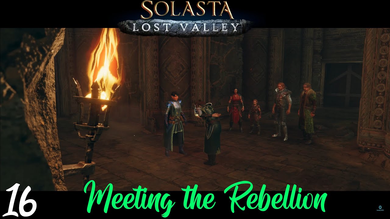 Meeting the Rebellion Solasta Lost Valley (Walkthrough) Part 16