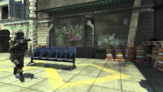 Matrix Style Throwing Knife Kill MW3