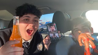 Drinking Jarritos Drinks Marco Eats