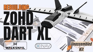 ZOHD Dart XL Rebuild from Scratch | Unassembled Kit Assembly & Future FPV Upgrade