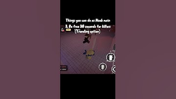 Things you can do as noob #roblox #forsaken #forsakenroblox #robloxshorts #funny #funntmoments