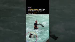 Ce vendeur de glaces saute à l’eau sans hésiter pour sauver un petit caneton, à Annecy 👏👏