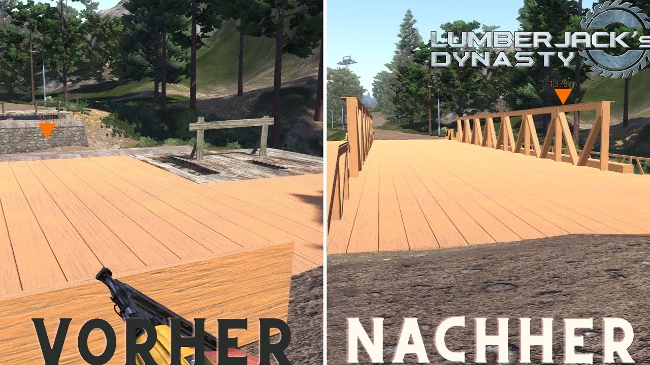 Lumberjack's Dynasty #35 - Wir bauen eine Brücke !!!