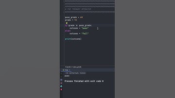 🧠 The Ternary Operator In Python #programming #python #coding