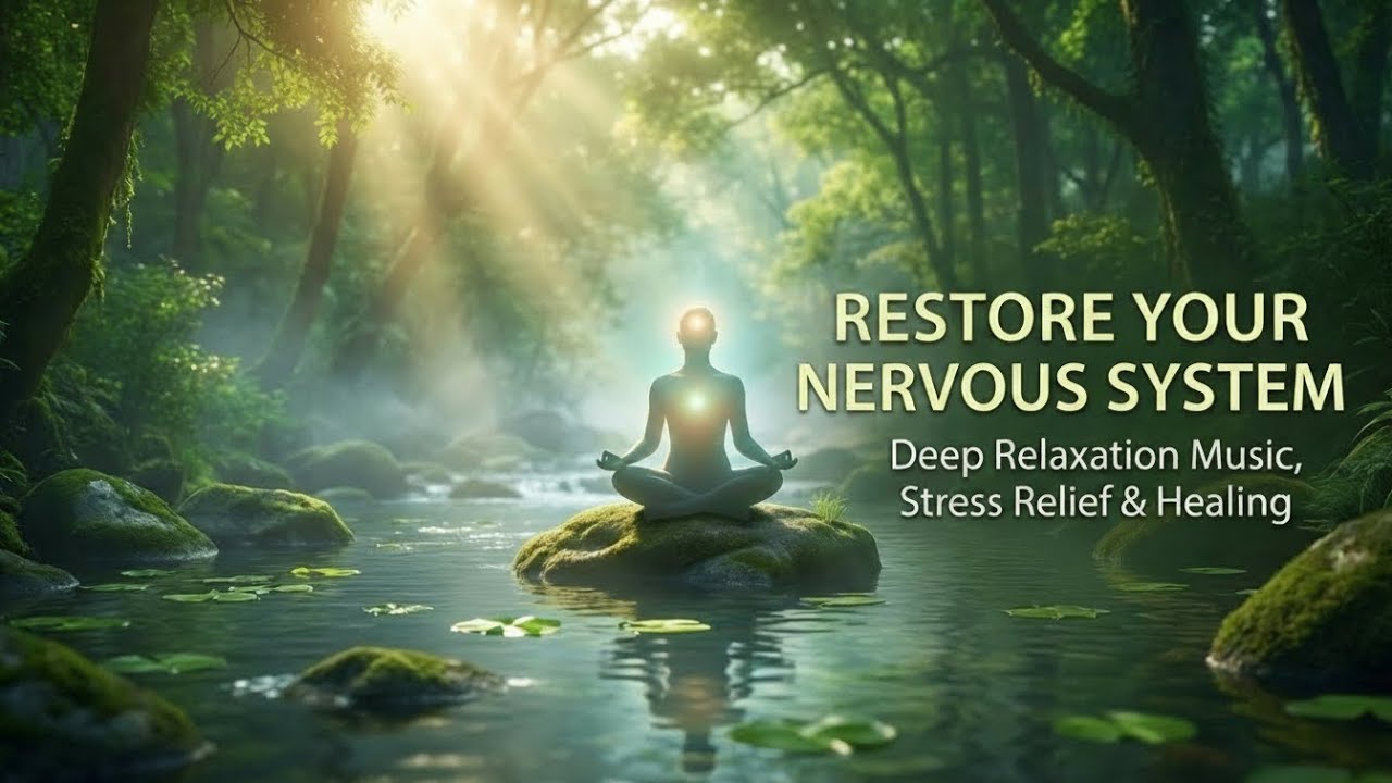 Restore Your Nervous System 🌿 Relaxing Music For Stress Relief & Meditation Music | Music Therapy