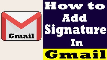 how to add signature in gmail | gmail me signature kaise add kare | Hindi | 2020