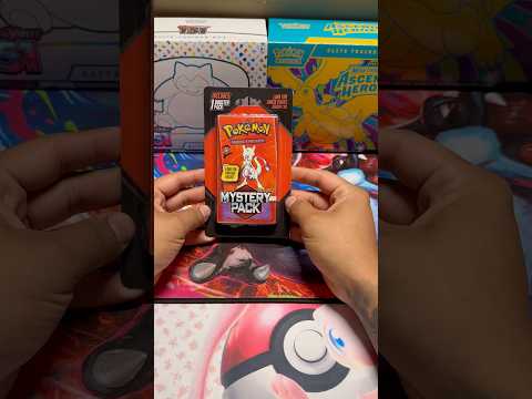 Pokemon MJ holding Mystery Packs are not worth buying! Did you get a chase ? #pokemon #dailyshorts