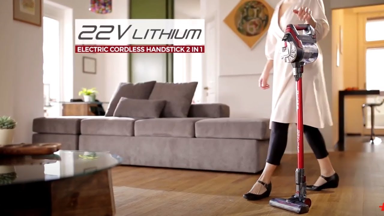 22V Lithium Cordless - Electric Broom - Vacuum Cleaner - Ariete 2767 