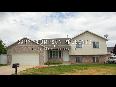 4167 S 1100 W, Riverdale, UT home video tour