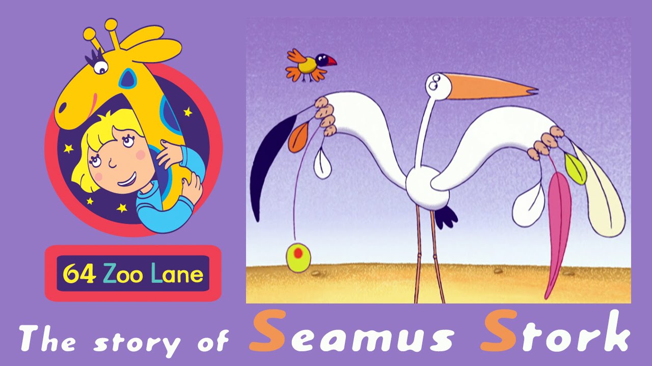 64 Zoo Lane - Seamus Stork S02E14 HD | Cartoon for kids - YouTube