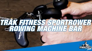 Trak Fitness Sportrower Rowing Machine Bar #TFSR1000 screenshot 5