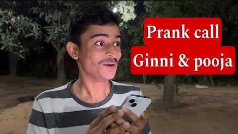Prank call to ginni & pooja 😂 | Call Prank | Prank Video | Ginni Pandey Prank | With Pandey | Call
