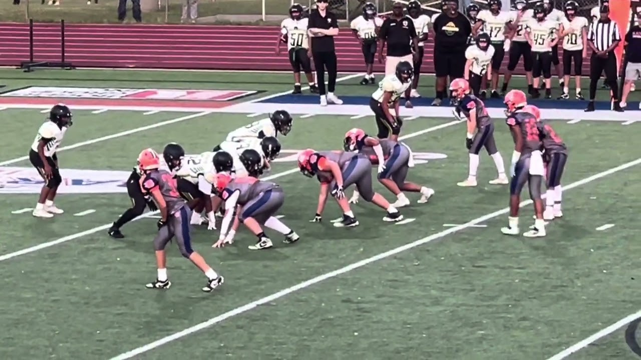 Angelo Tran #66 Blackman Middle School vs Whit-Buch 9/9/25 Age 14 8th grade 