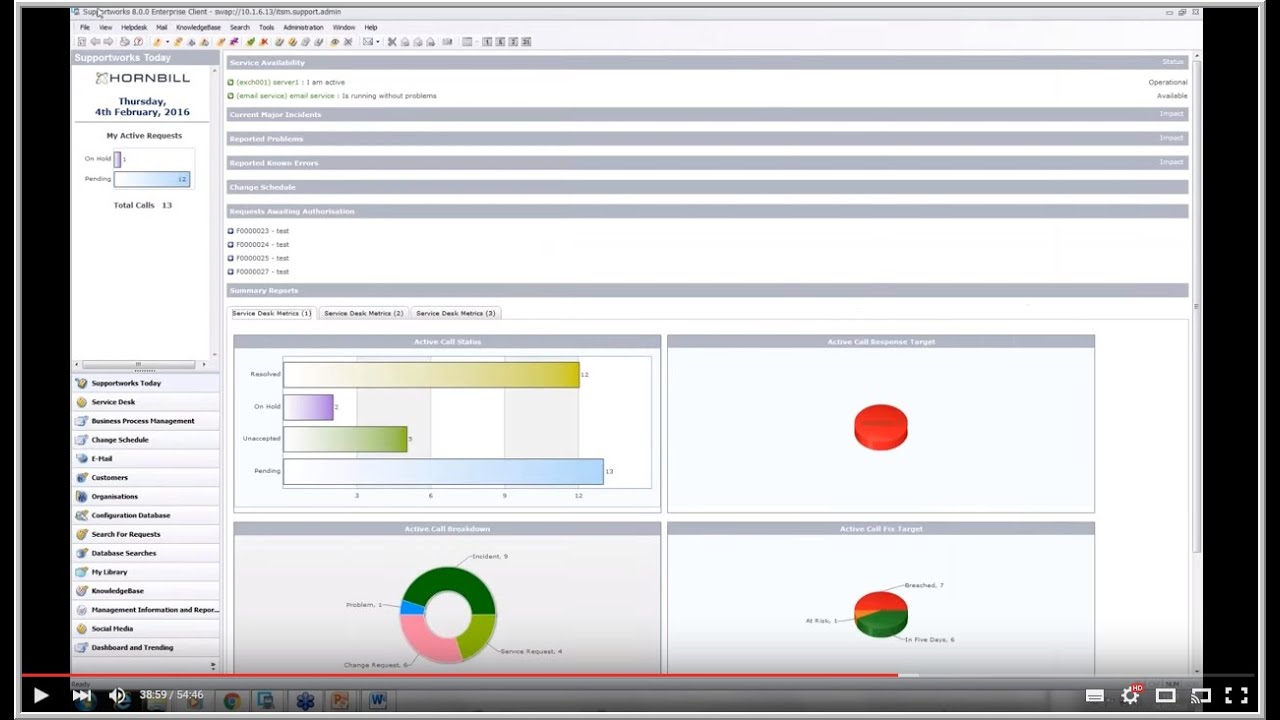 Supportworks Academy - Supportworks Overview - YouTube
