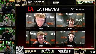 H3Cz Walks Out After Optic Gets Swept By Thieves Kenny Lowest Kd In Cod History