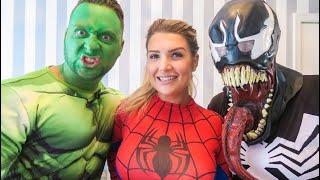 Hulk Saves Superheroes From Venom