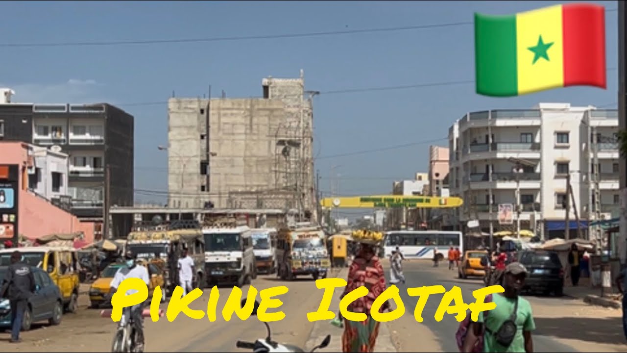 Pikine Icotaf une chaussée complètement élargie 2026 #senegal #diaspora #tendance #divertissement 