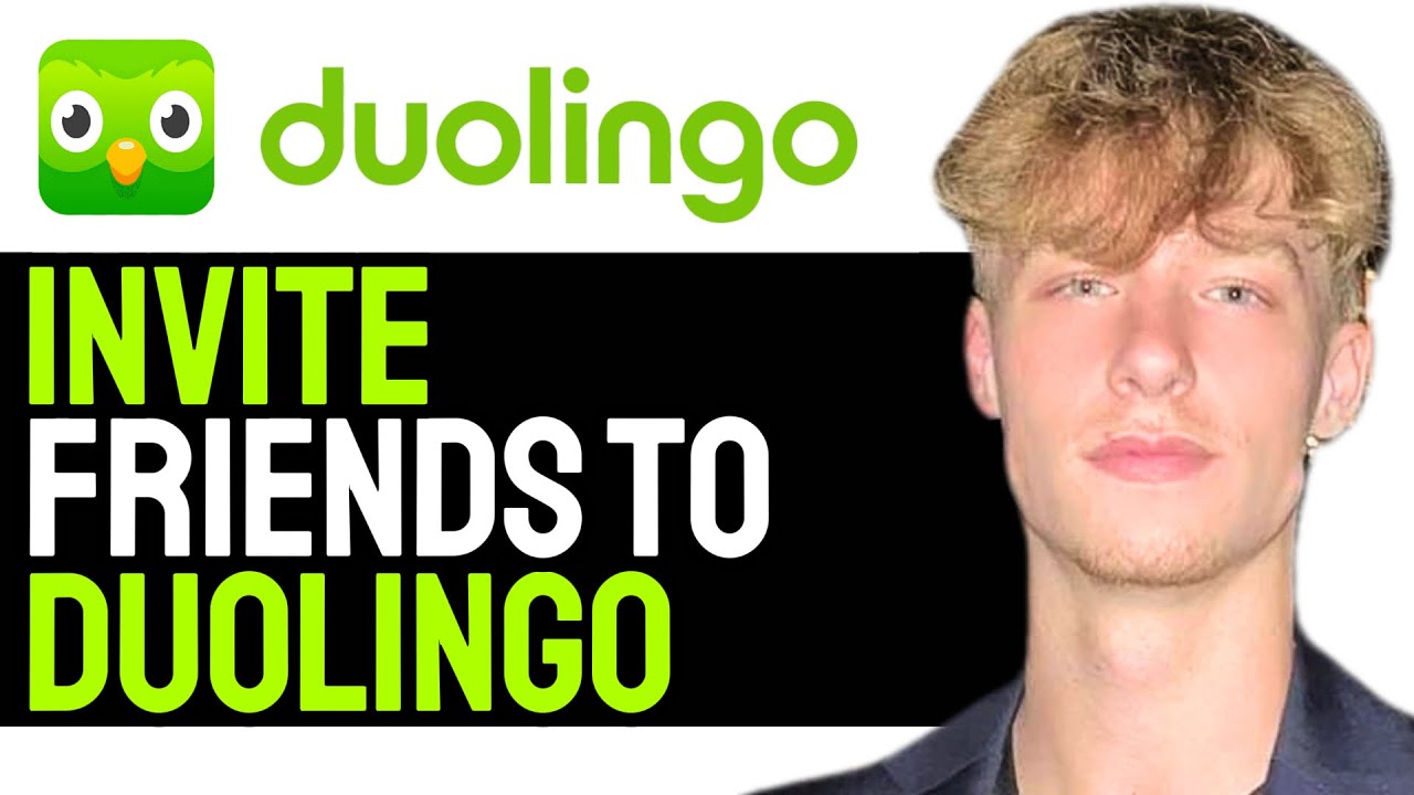 How To Quickly Invite Friends On DuoLingo! | EASY GUIDE