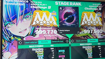 (DDR World) 15 PFC#173 Gravity Collapse (CSP-15) 999,770!!!