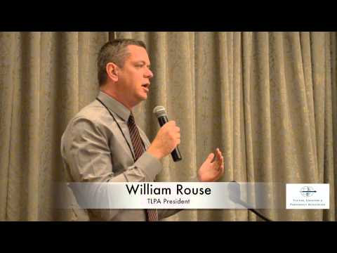 TLPA President William Rouse delivers speech on 'r...