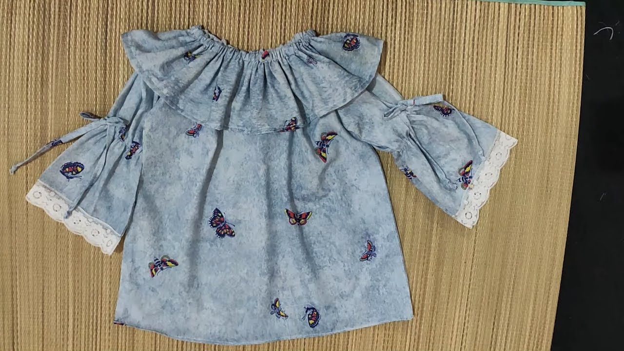 BABY TOP Stylish baby TOP blouse Raglan sleeves TOP Little girl Top YouTube