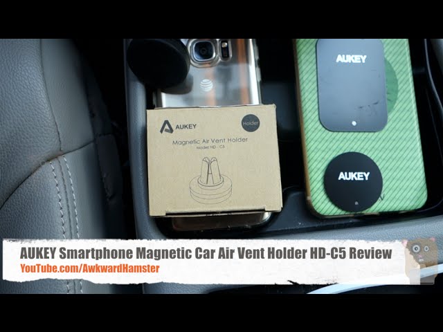 Magnetic air vent phone holder for cars by Aukey (HD-C5) 