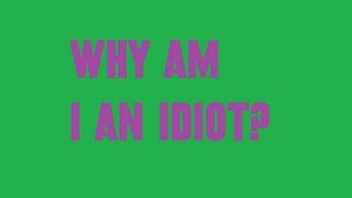 Why am I such an Idiot? - (Chuggaaconroy Memorable Moment)