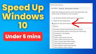 [2026] How to Speed Up Windows 10 PC / Laptop  (Fix Lagging and Slow issues) screenshot 3