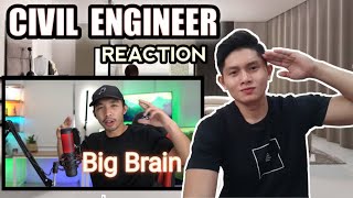 PINOY CIVIL ENGINEER REACTS TO Llyan Austria Construction Life Vlog 001 Life of an Architect