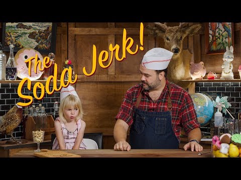 Three Year old tries an Egg Cream & A Old-School Milk Shake | How to Drink