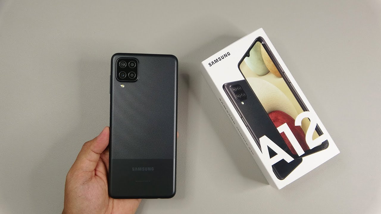 Galaxy A12 black 128 GB