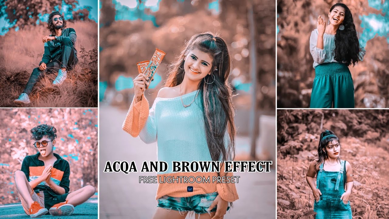 Lightroom Acqa And Brown Presets | Aqua And Brown Lightroom Mobile | Lightroom Presets Download..