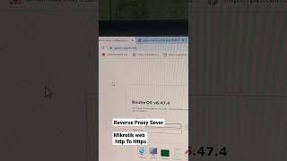 Nginx Reverse Proxy Make Mikrotik web http to https Nginx Reverse Proxy Make Mikrotik web http to https