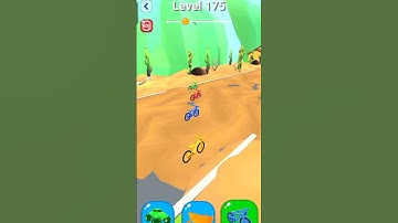 shape shifting funny and unique game Play level 175 | #shapeshifthing #shorts  #racinggame #viral
