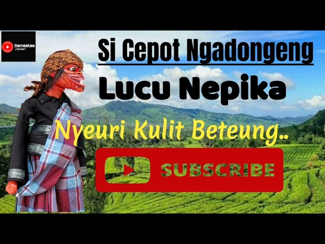 Si cepot ngadongeng | Cepot cawokah full | wayang golek class=