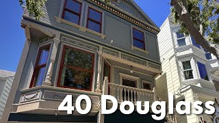 Buyer Preview: 40 Douglass Street, San Francisco, Castro-Corona Queen Anne House Audio Fixed -  4K