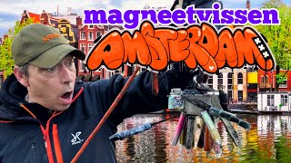 Magneetvissen in Amsterdam