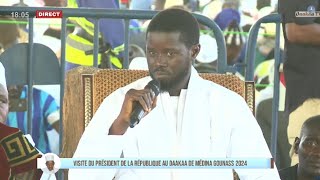 L'intégralité du discours du président Bassirou Diomaye Faye au Daakaa de Médina Gounass