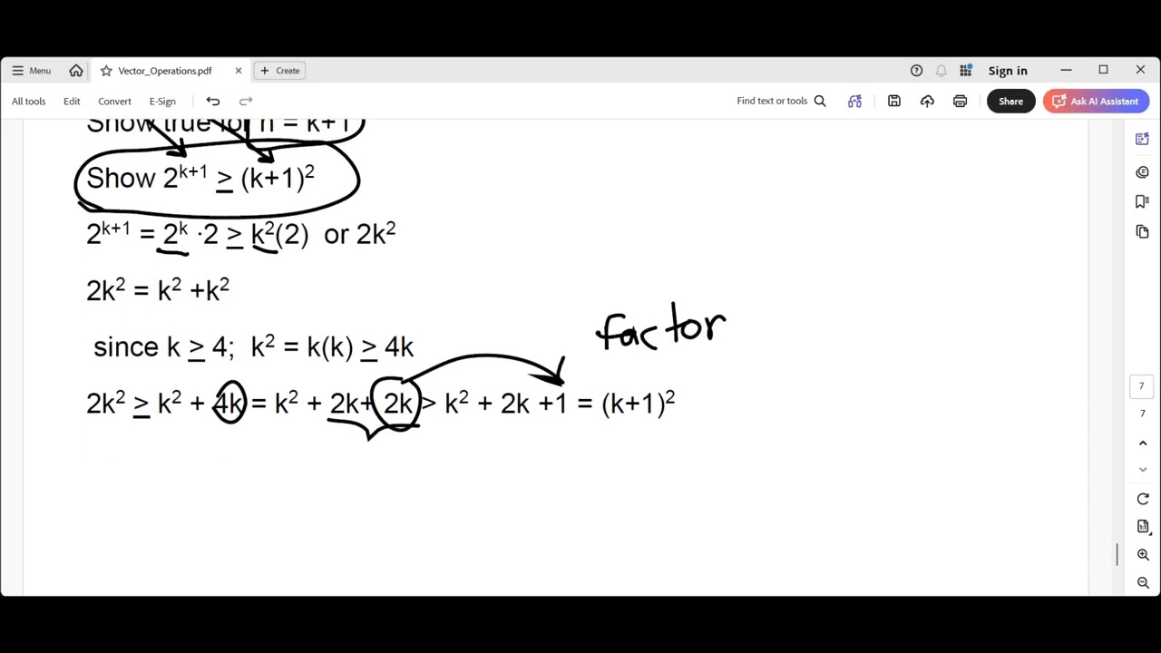 MAT 313 L8 Induction Proofs