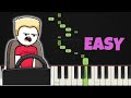 Make Me Your Radio EASY Piano Tutorial RIGHT HAND 